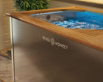 Ice Plunge with Millboard & Steel Finish