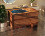Ice Plunge XL with Full Natural Wood Finish