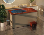 Ice Plunge XL with Millboard & Steel Finish