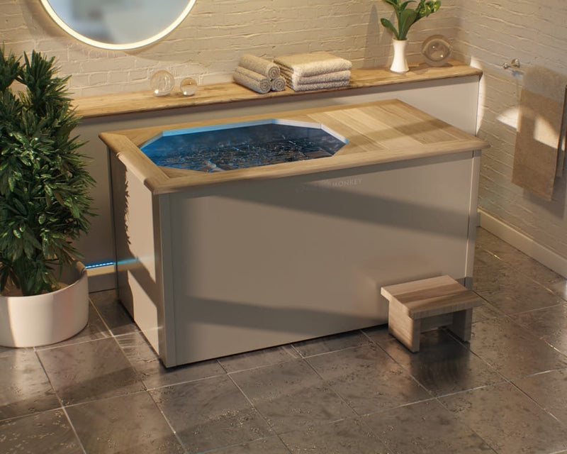 Ice Plunge XL with Millboard & Steel Finish